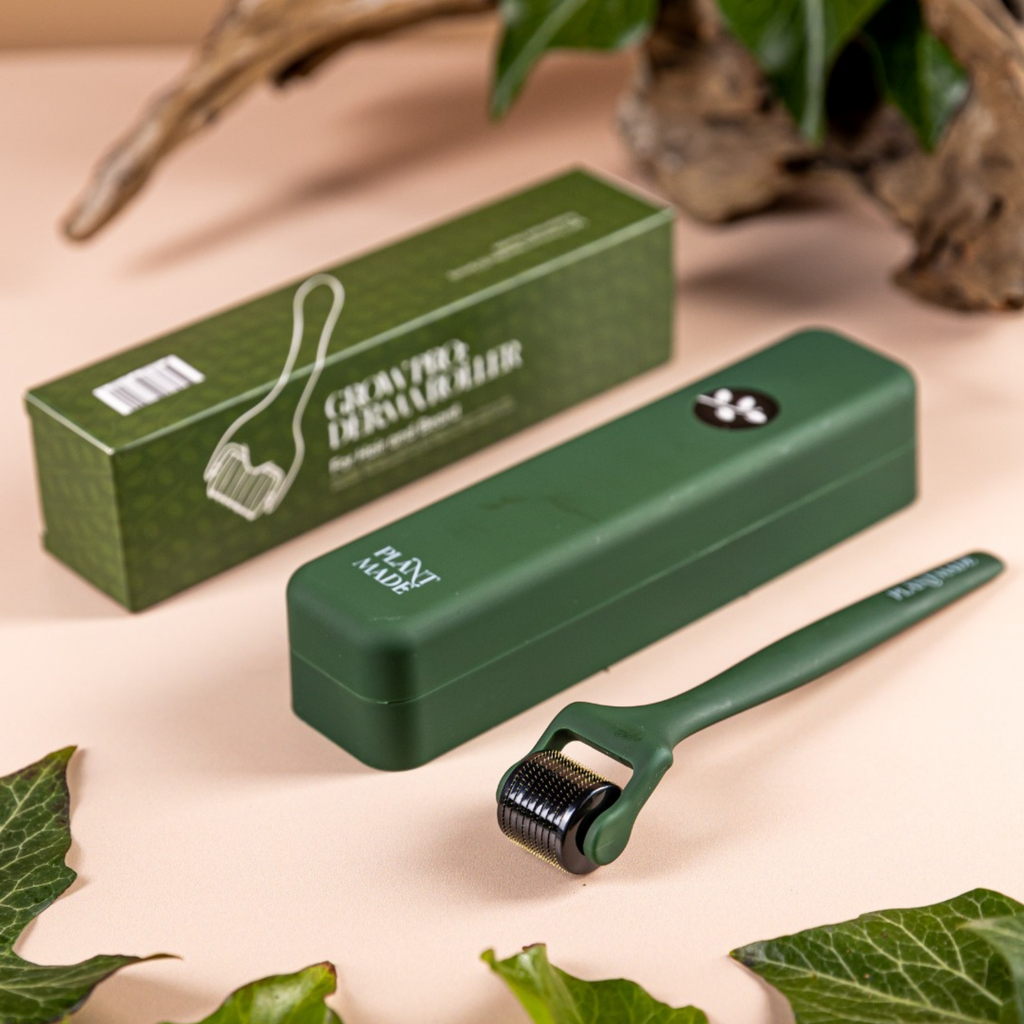 derma plant Grow Pro: Derma Roller for Hair & Beard – PLANTMADE