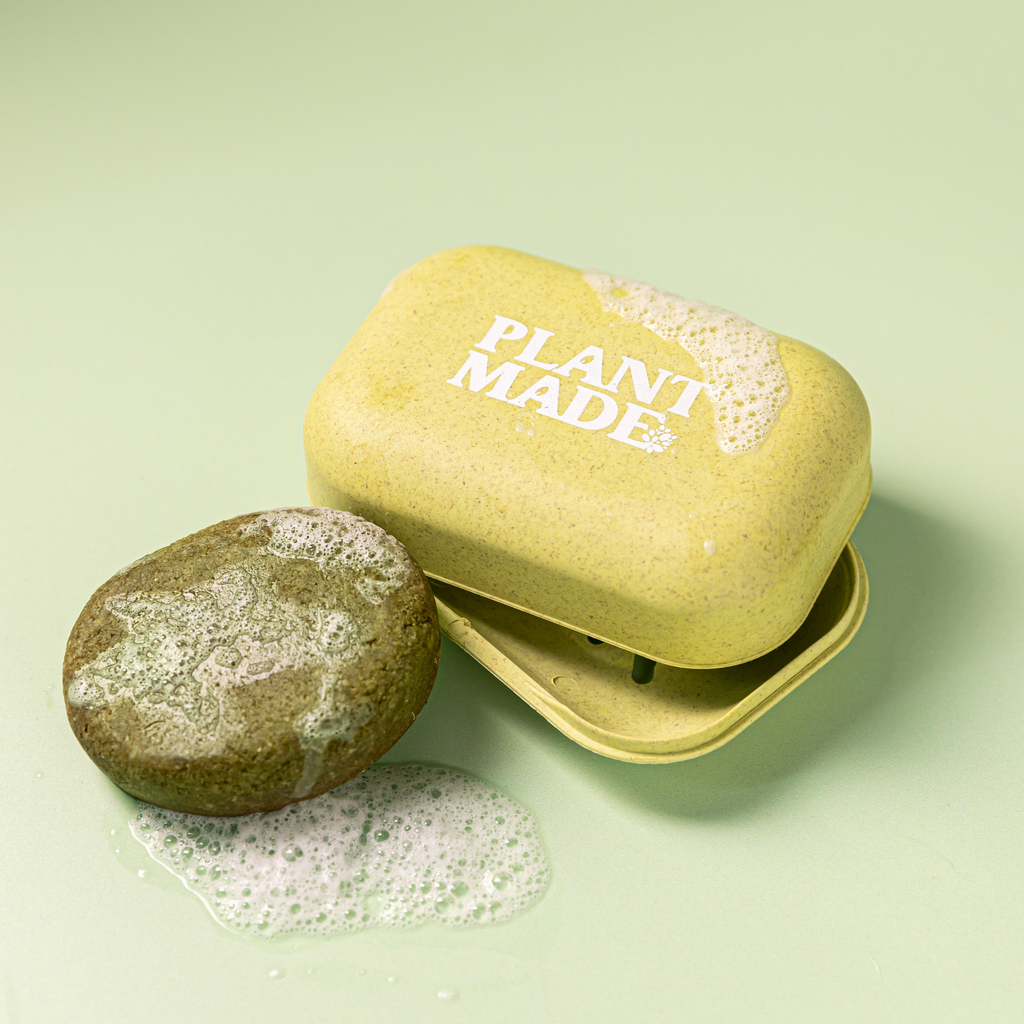 Rain Coat: Shampoo Bar Case (Wheat Straw Bioplastic)