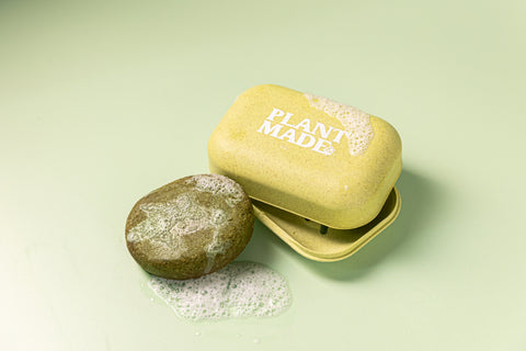 Rain Coat: Shampoo Bar Case (Wheat Straw Bioplastic)